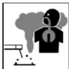 Miller Matic 252 - HOT PARTS can burn. - 1