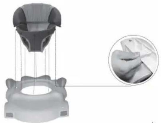 Baninni Classic 2in1 - ASSEMBLY OF SEAT (pic. 3) - 2