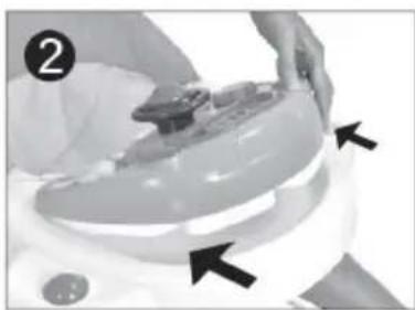 Baninni Classic 2in1 - ASSEMBLY OF TOY TRAY (pic. 4): - 6