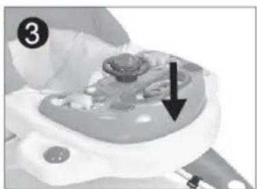 Baninni Classic 2in1 - ASSEMBLY OF TOY TRAY (pic. 4): - 7
