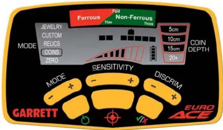 GARRETT Euro Ace - Touches ACE 150 - 1