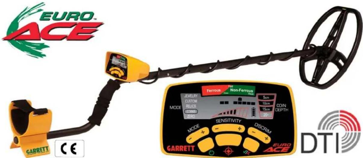 GARRETT Euro Ace - Mode d'emploi garrett EURO ACE - 1