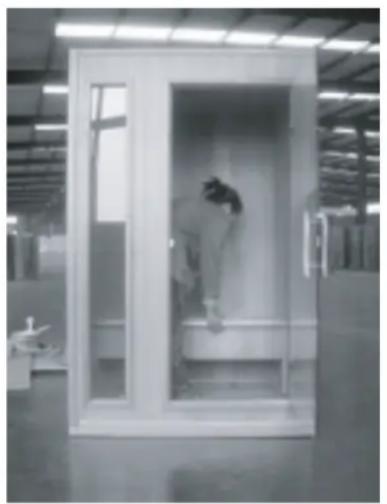 France Sauna Zen - Installation du BANC et du dossier - 1