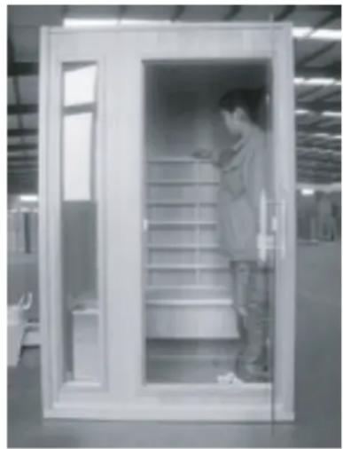 France Sauna Zen - Installation du BANC et du dossier - 2