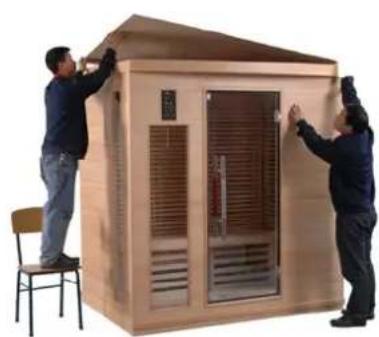 France Sauna Luxe - ASSEMLAgE - 2
