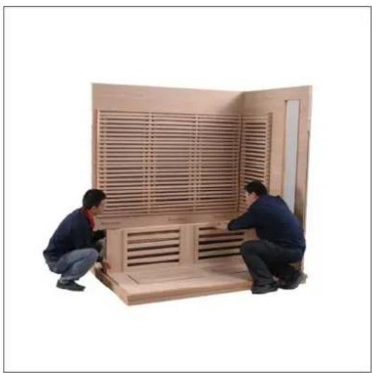 France Sauna Apollon - ASSEMBLAGE - 1