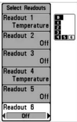 HUMMINBIRD Matrix 20 - Selection des modes d'affiche : - 1