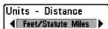 HUMMINBIRD Matrix 20 - Réglage des unités de température : - 1