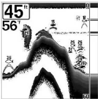 HUMMINBIRD Matrix 10 - Selection des indicateurs (Select Readouts) (mode utilisateur Avancé, exclusivement en mode d'affiche Sonar) - 1