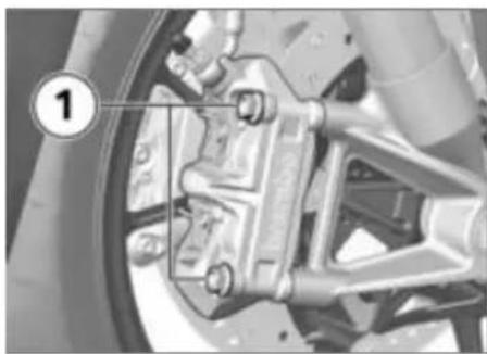 BMW S 1000 R (2016) - Αφαίρεση μπροστινού τροχού - 2