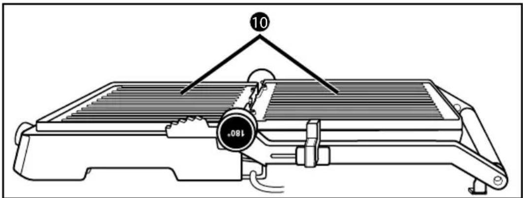 SILVERCREST SKGE 2000 C3 - Posición "grill de mesa" - 2