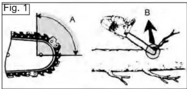 FLORABEST FKS 2200 E3 - Causes and operator prevention of kickback - 2