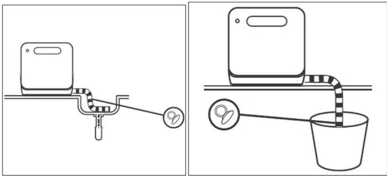 SILVERCREST STG 1200 A1 - Slang in een wastafel/reservoir steken - 1