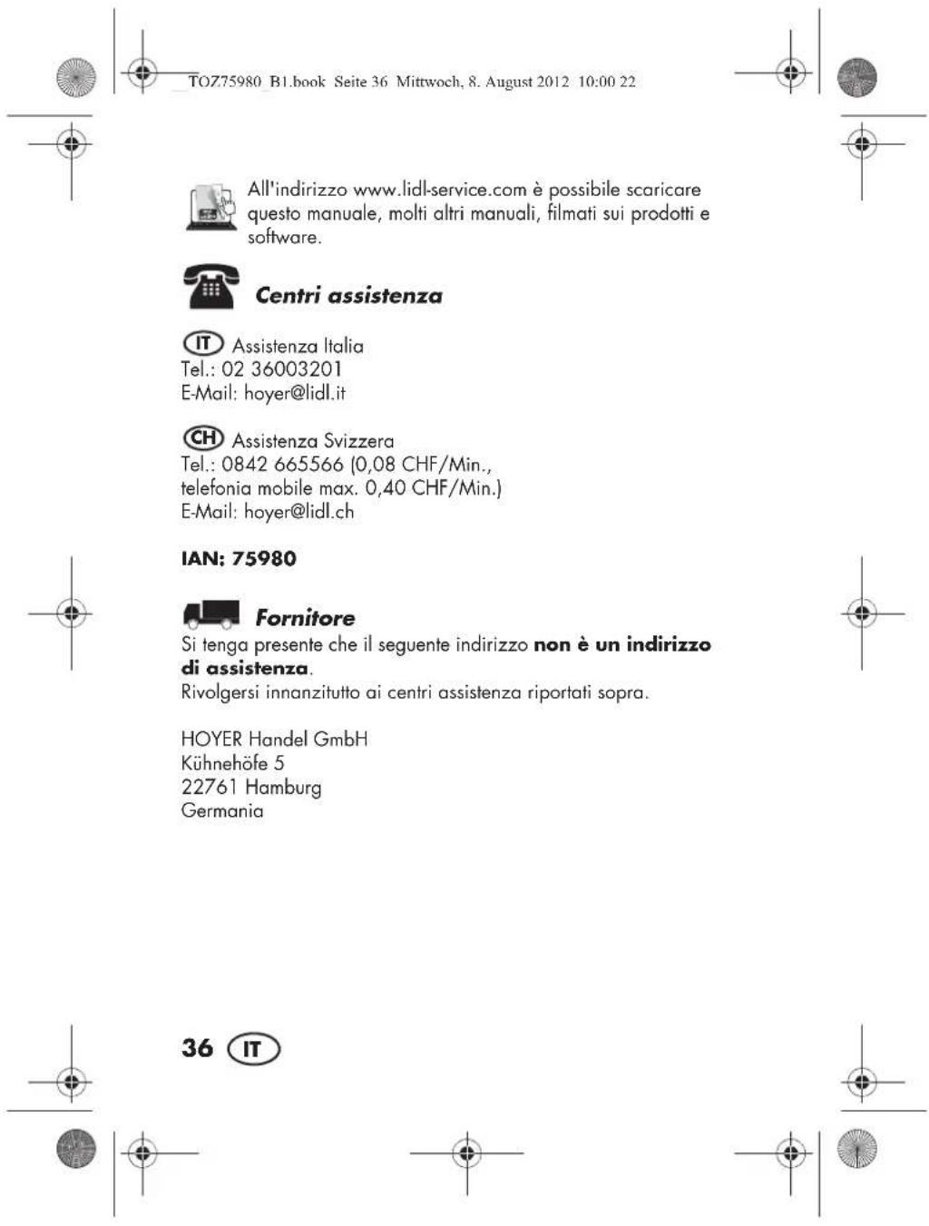 SILVERCREST SKH 60 A1 - Dichiarazione di conformità - 12