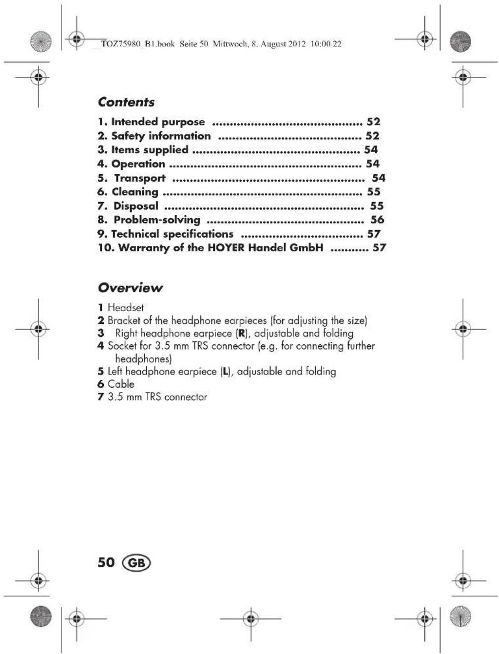 SILVERCREST SKH 60 A1 - Conformiteitsverklaring - 14