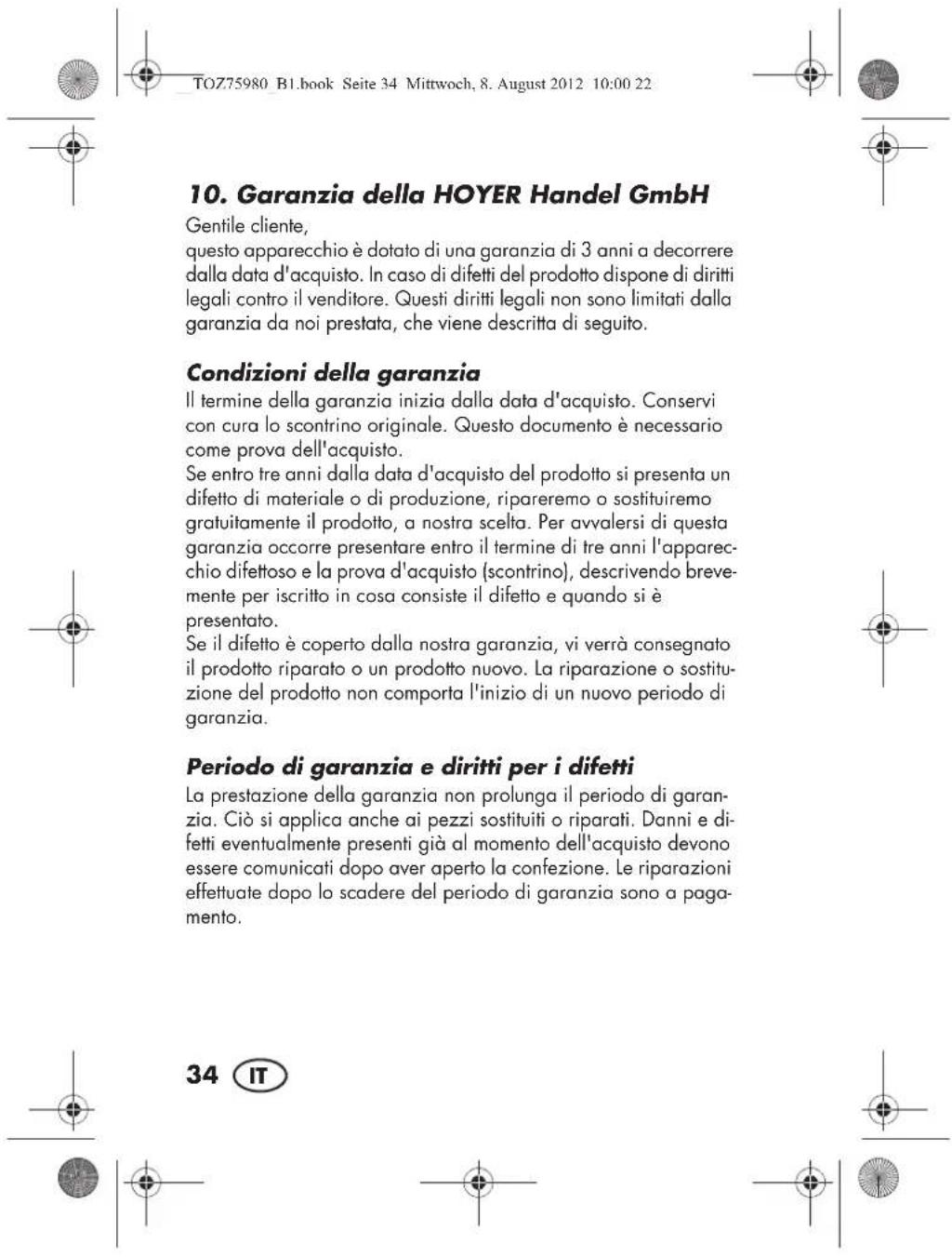 SILVERCREST SKH 60 A1 - Dichiarazione di conformità - 10