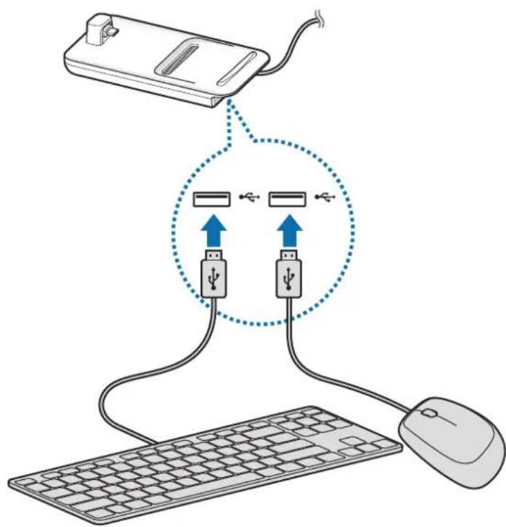 SAMSUNG DeX Pad EEM5100 - Conexión con cable - 1