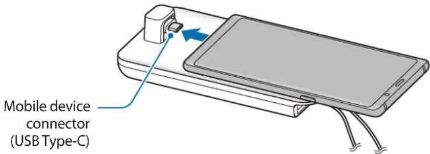 SAMSUNG DeX Pad EEM5100 - Connecting the multimedia dock and a mobile device - 5