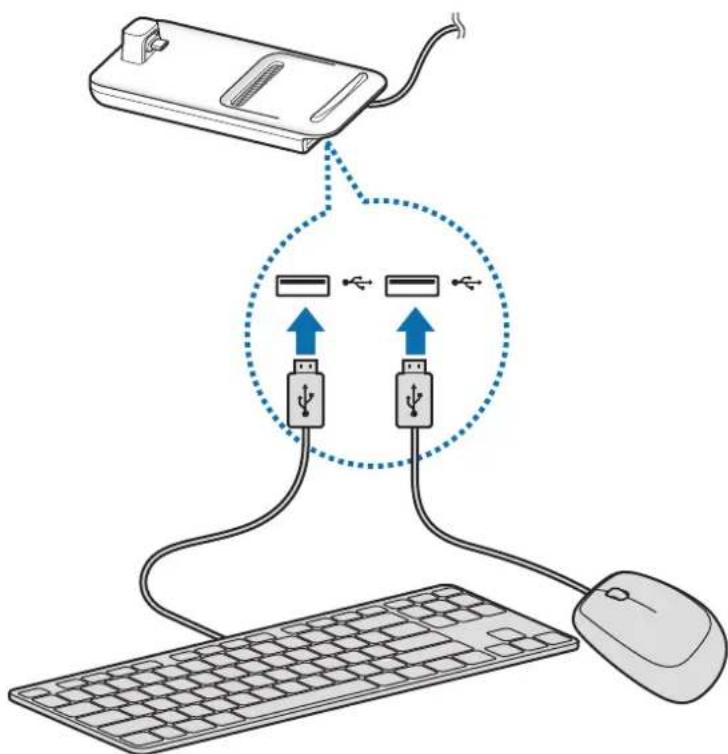 SAMSUNG DeX Pad EEM5100 - Ansluta via kabel - 1