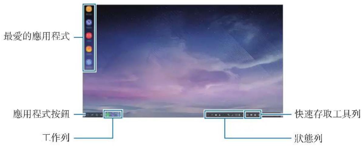 SAMSUNG DeX Pad EEM5100 - 使用主螢幕 - 1