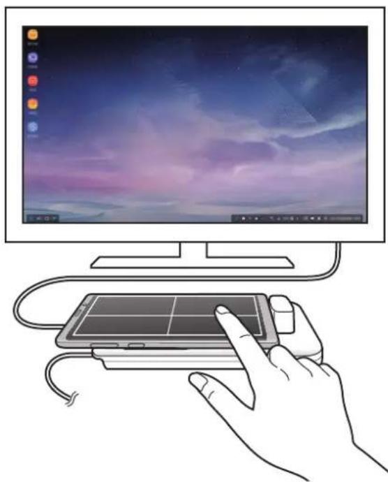 SAMSUNG DeX Pad EEM5100 - Controllo tramite dispositivo mobile - 1