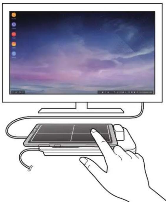 SAMSUNG DeX Pad EEM5100 - Kontrol med en mobilenhed - 1