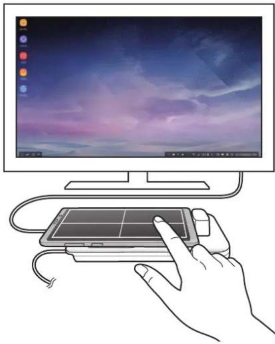 SAMSUNG DeX Pad EEM5100 - KepyBaHnHa 3a DonomoroIO MO6IbHOro pIncTPOHO - 1