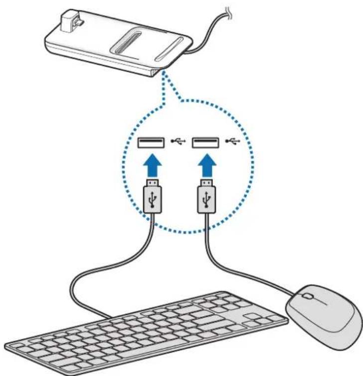 SAMSUNG DeX Pad EEM5100 - Ligar através de cabo - 1
