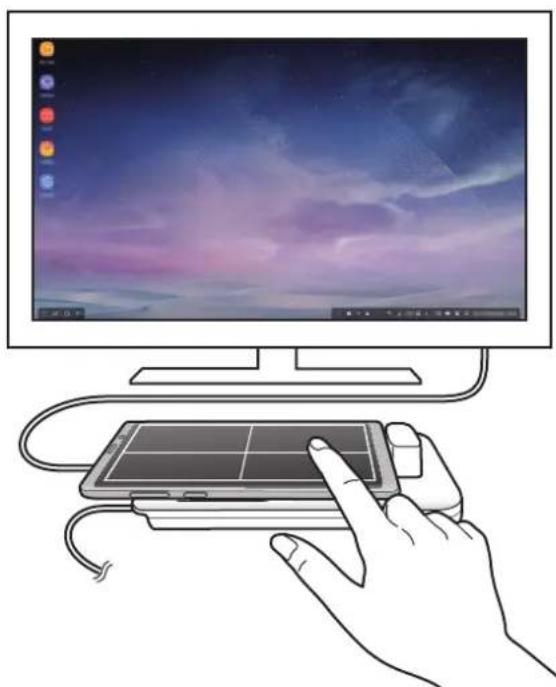 SAMSUNG DeX Pad EEM5100 - Mobil cihazla kontrol etme - 1