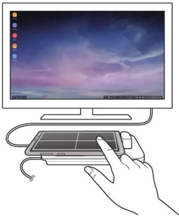 SAMSUNG DeX Pad EEM5100 - 透過行動裝置操控 - 1