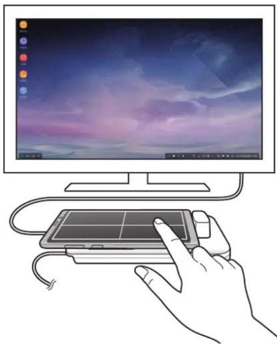 SAMSUNG DeX Pad EEM5100 - Ovladani pomoci mobilniho zaizeni - 1
