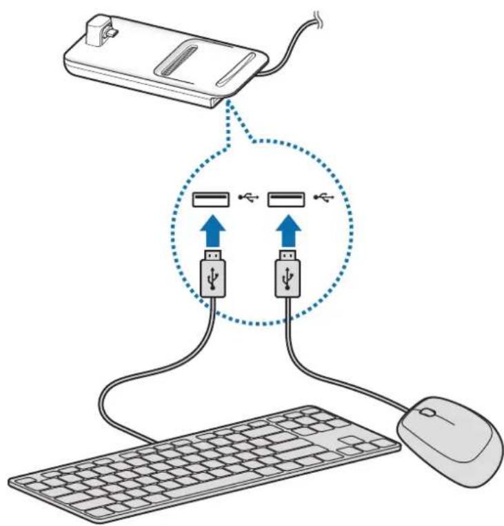 SAMSUNG DeX Pad EEM5100 - Kabloyla baglanma - 1