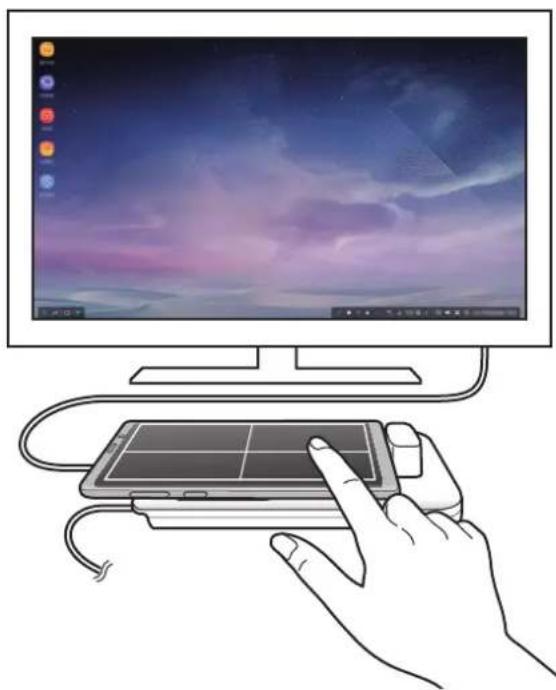 SAMSUNG DeX Pad EEM5100 - Sterowanie za pomocamy urzadzenia przyenosnosti - 1
