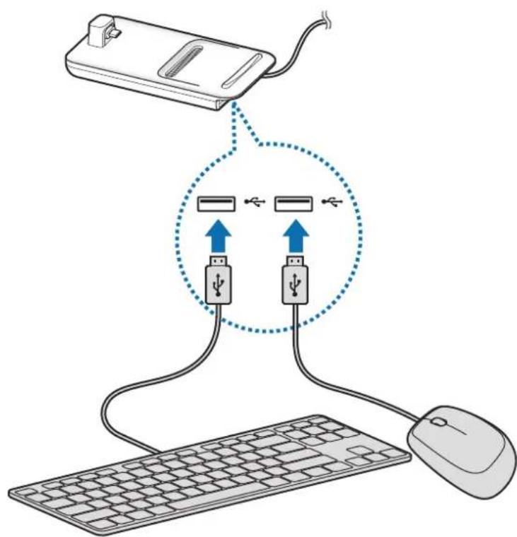 SAMSUNG DeX Pad EEM5100 - Пдкюецня 3a ДОпOMою Ka6eЛIO - 1