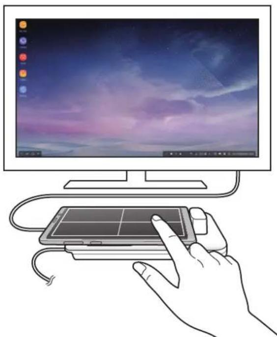 SAMSUNG DeX Pad EEM5100 - Kontrollere Samsung DeX-skjermen - 1