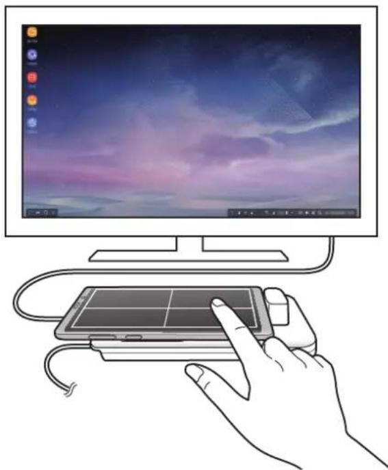SAMSUNG DeX Pad EEM5100 - Controlling with a mobile device - 1