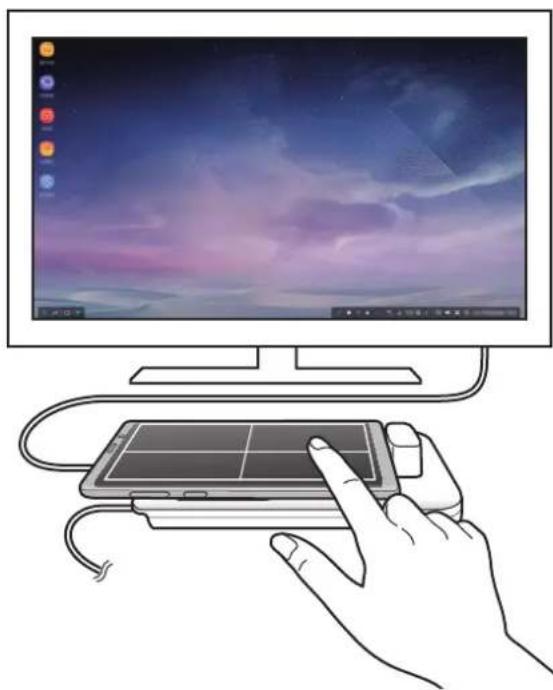 SAMSUNG DeX Pad EEM5100 - Controlar con un dispositivo móvil - 1