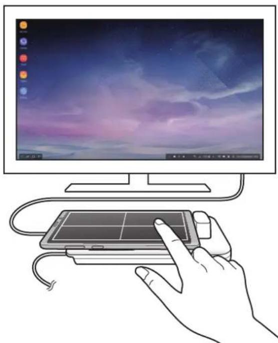 SAMSUNG DeX Pad EEM5100 - Ohjaaminen mobililaitteella - 1