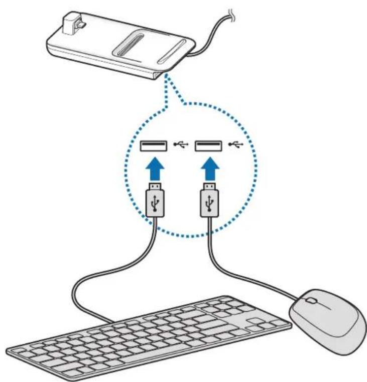 SAMSUNG DeX Pad EEM5100 - Juhtmega ühendus - 1