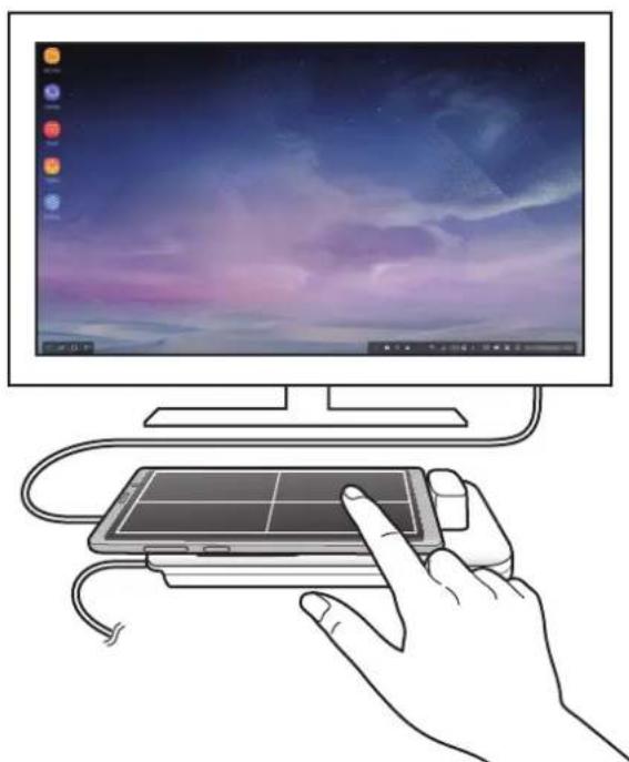 SAMSUNG DeX Pad EEM5100 - Vadiba, izmantojot mobilo icerici - 1