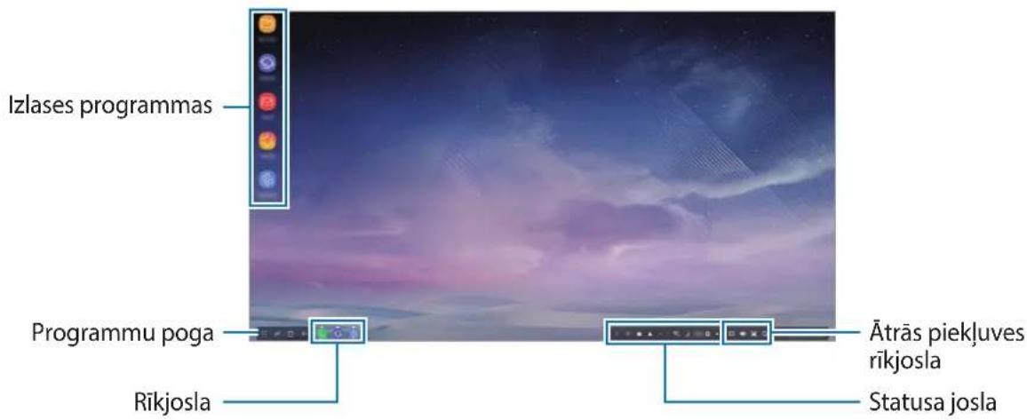 SAMSUNG DeX Pad EEM5100 - Sakuma ekrana lietošana - 1