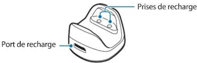 SAMSUNG Galaxy Smart Charm EIAN920 - Station de recharge - 1
