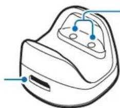 SAMSUNG Galaxy Smart Charm EIAN920 - Charging dock - 1