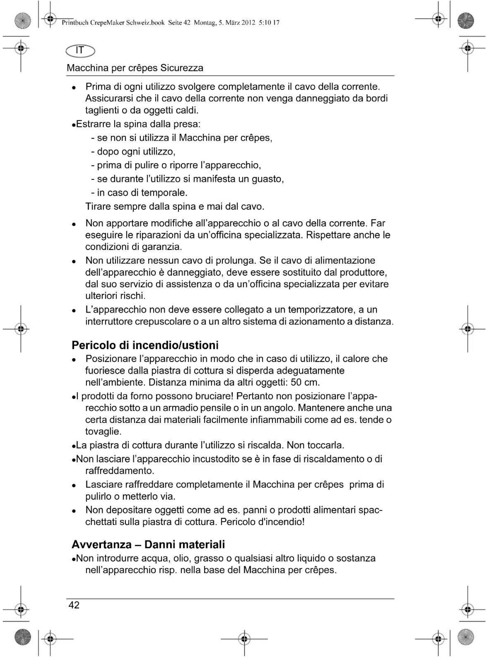 GlobalTronics GTCPM01 - Pericolo di scossa elettrica - 1