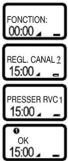 UPM IKR203 - PROGRAMMER LE RÉCEPTEUR - 2