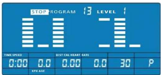 Energetics Exercise Monitor E204 - Programme Utilisateur (P 13) - 1