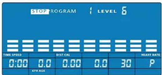 Energetics Exercise Monitor E204 - Program manualny (P 1) - 1