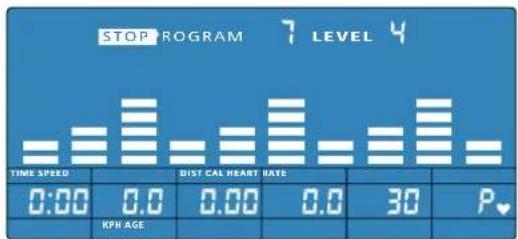 Energetics Exercise Monitor E204 - 인터벌 (P 7) - 1