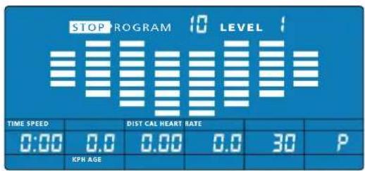 Energetics Exercise Monitor E204 - Einstellungen - 1