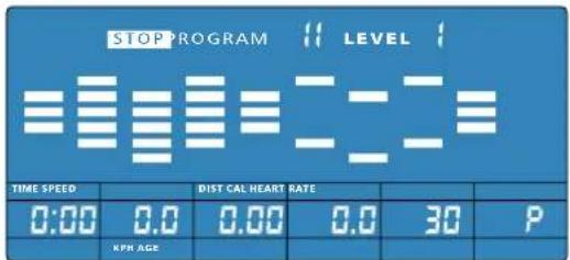 Energetics Exercise Monitor E204 - Antrenman esnasında ayar yapma - 2